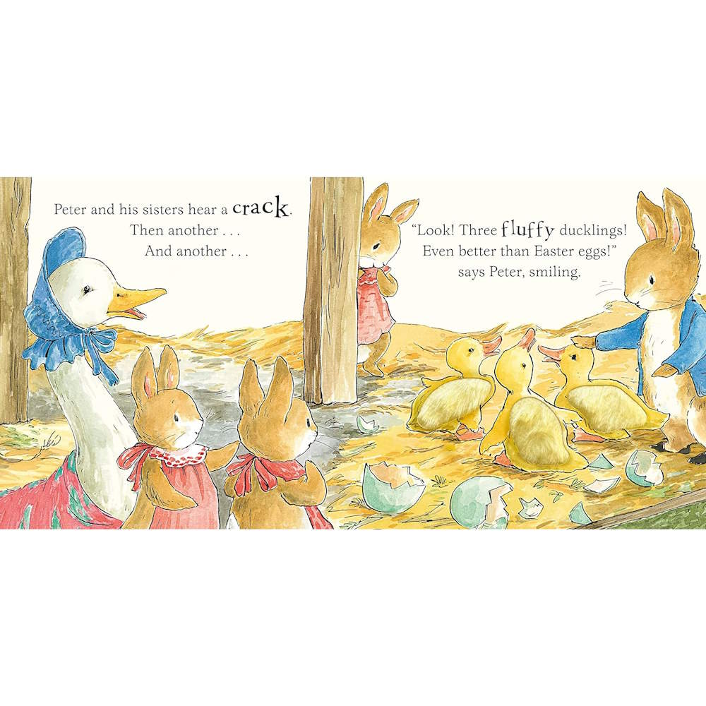 NOM Handcrafted Book &amp; Toy Bundle | Peter Rabbit A Fluffy Easter Tale - Small at Milk Tooth