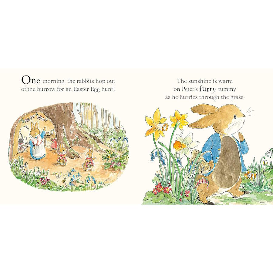 NOM Handcrafted Book &amp; Toy Bundle | Peter Rabbit A Fluffy Easter Tale - Large at Milk Tooth