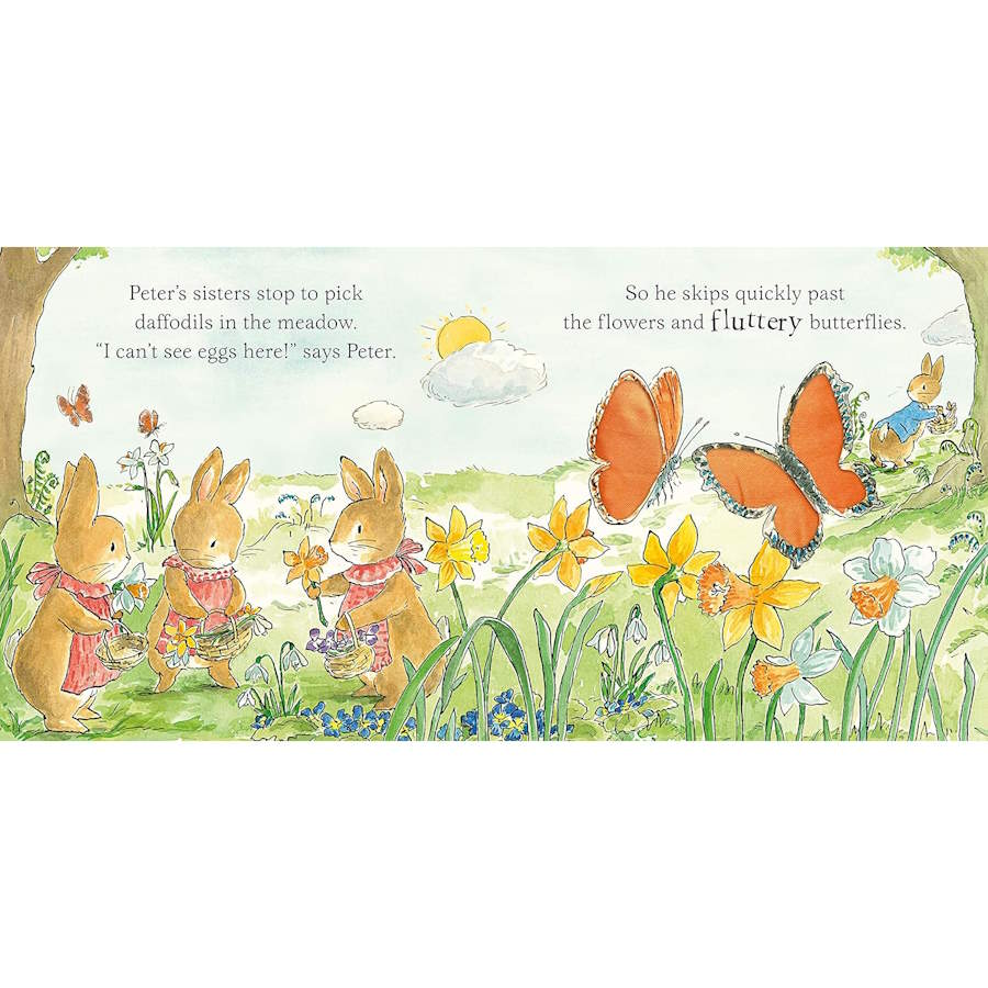 NOM Handcrafted Book &amp; Toy Bundle | Peter Rabbit A Fluffy Easter Tale - Large at Milk Tooth