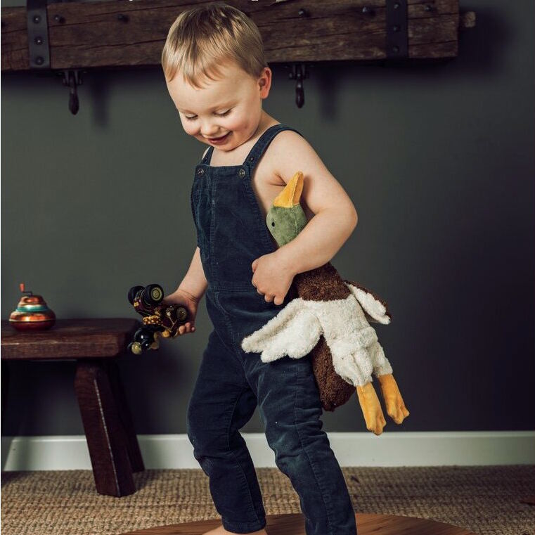 Senger | Cuddly Animal Drake Small w/ removable heat/cool pack at Milk Tooth Australia