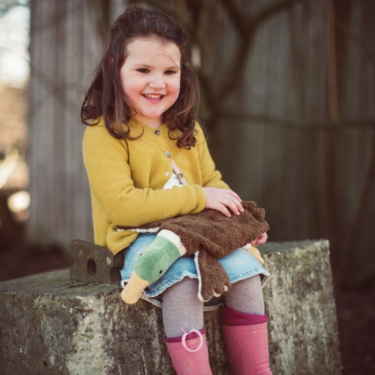 Senger | Cuddly Animal Drake Small w/ removable heat/cool pack at Milk Tooth Australia