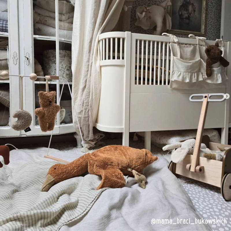 Senger | Cuddly Animal Goose Small Rust LIMITED EDITION w/ removable heat/cool pack at Milk Tooth Australia