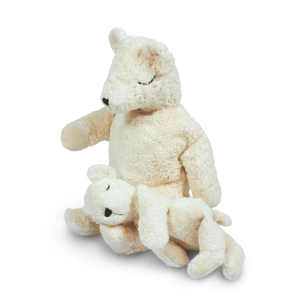 Senger | Cuddly Animal Polar Bear Small w/ removable heat/cool pack at Milk Tooth Australia