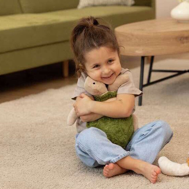 Senger | Cuddly Animal Turtle Small Fir Green w/ removable heat/cool pack at Milk Tooth Australia