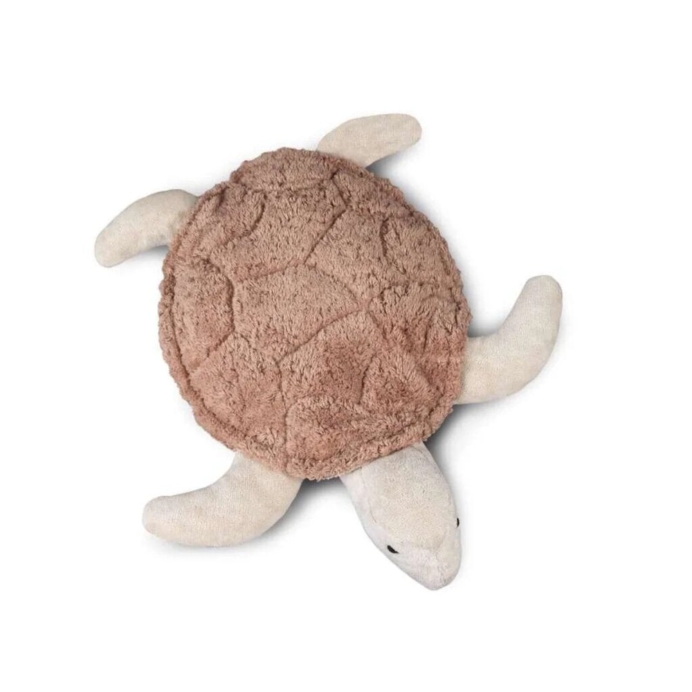 Senger | Cuddly Animal Turtle Small Rosewood w/ removable heat/cool pack at Milk Tooth Australia