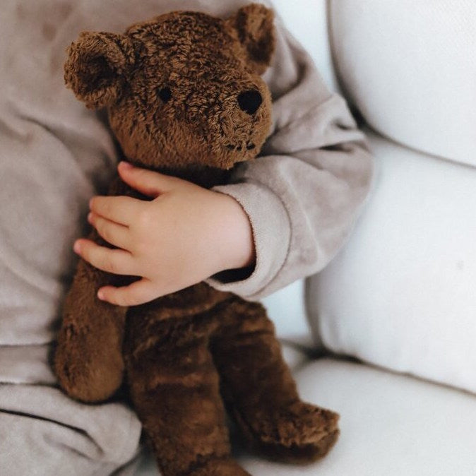 Senger | Floppy Animal Bear Small Brown at Milk Tooth Australia