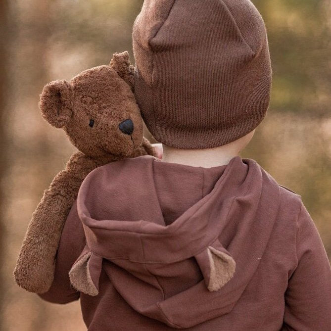 Senger | Floppy Animal Bear Small Brown at Milk Tooth Australia