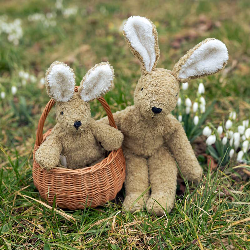 Senger | Floppy Animal Rabbit Large Beige at Milk Tooth Australia