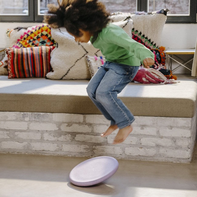 Stapelstein | Balance Board Light Violet at Milk Tooth Australia