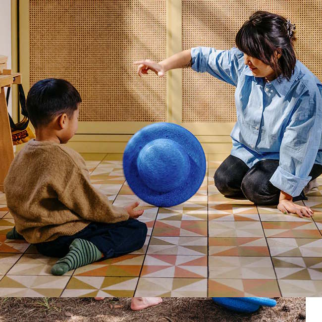 Stapelstein | Balance Board Blue at Milk Tooth Australia