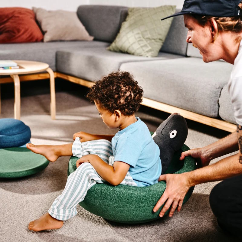 Stapelstein Dark Green Grow XL Single Stone at Milk Tooth Australia