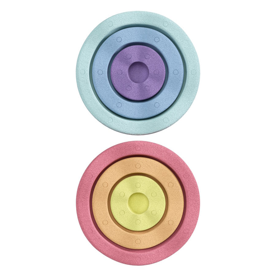 Stapelstein Inside Pastel Classic Nesting Stones at Milk Tooth Australia