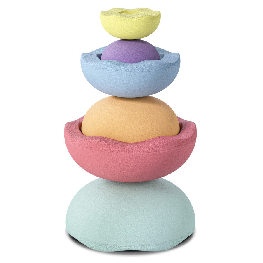 Stapelstein Inside Pastel Classic Nesting Stones at Milk Tooth Australia