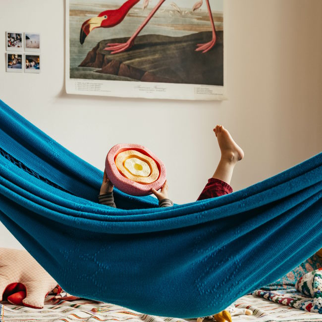 Stapelstein Inside Warm Pastel Nesting Stones at Milk Tooth Australia
