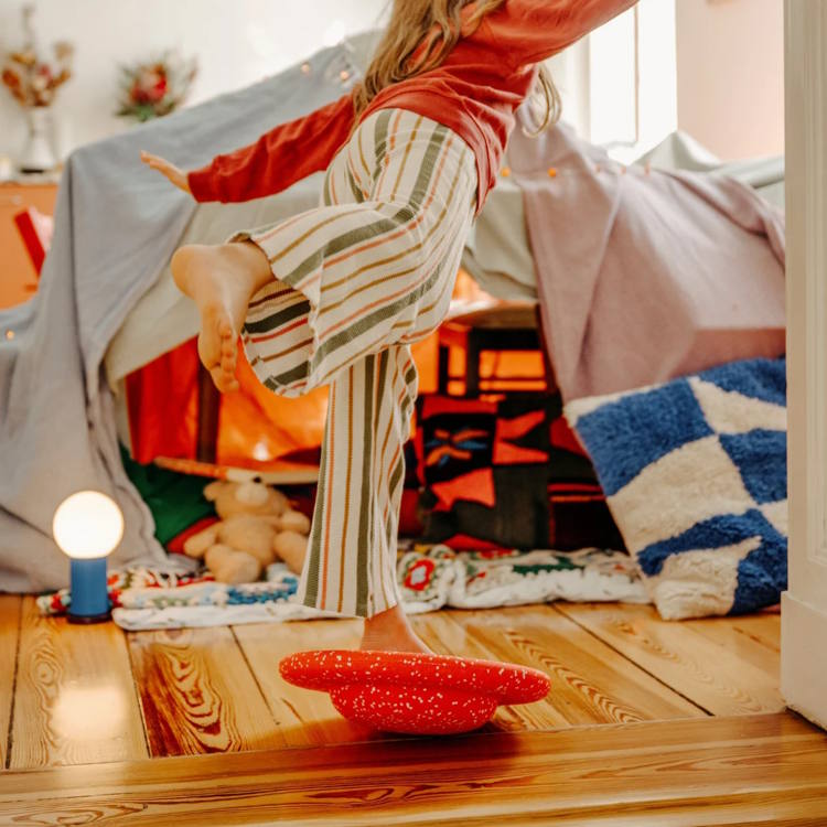 Stapelstein | Limited Edition Balance Board Red Rose Agaric Toadstool