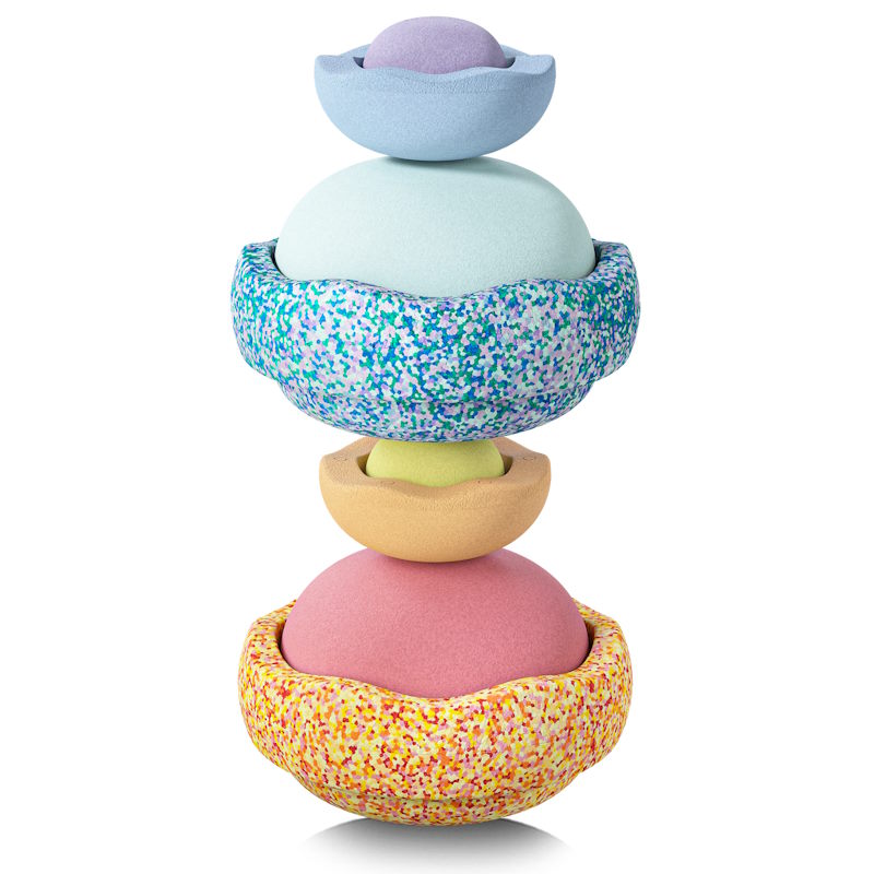 Stapelstein | Summer Rainbow Pastel at Milk Tooth Australia