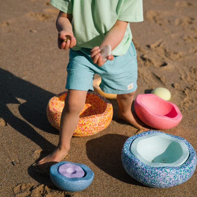 Stapelstein | Summer Rainbow Pastel at Milk Tooth Australia