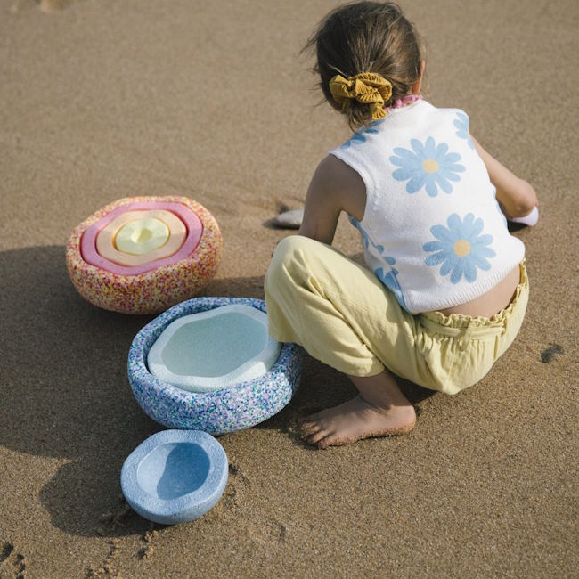 Stapelstein | Summer Rainbow Pastel at Milk Tooth Australia