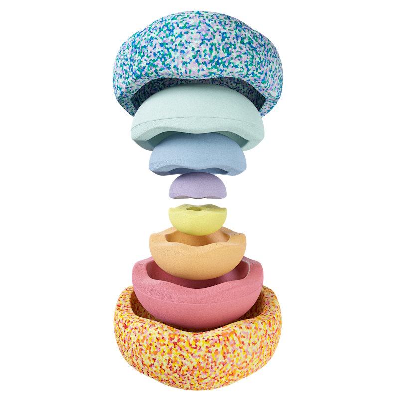 Stapelstein | Summer Rainbow Pastel at Milk Tooth Australia