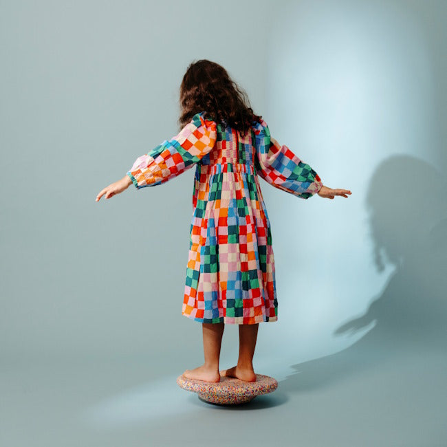 Stapelstein | Rainbow Pastel 6 + FREE SUPER CONFETTI BOARD at Milk Tooth