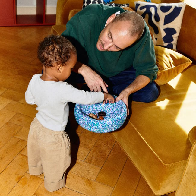 Stapelstein Stepping Stone Super Cool Blue at Milk Tooth Australia