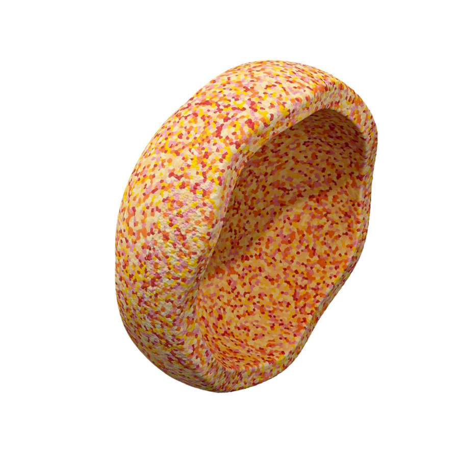 Stapelstein Stone Super Warm yellow orange at Milk Tooth Australia