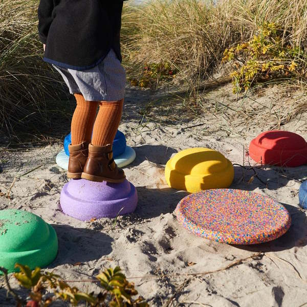 Stapelstein Stepping Stones at the Beach at Milk Tooth Australia