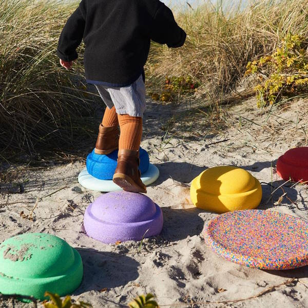 Stapelstein Stepping Stones at the Beach at Milk Tooth Australia