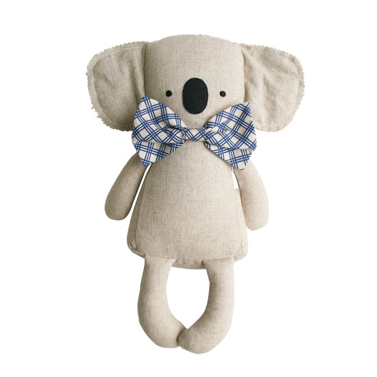 Alimrose | Sitting Linen Koala 25cm