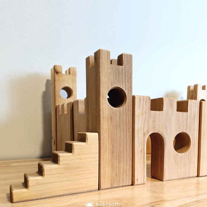 Bauspiel | Castle Building Block Set