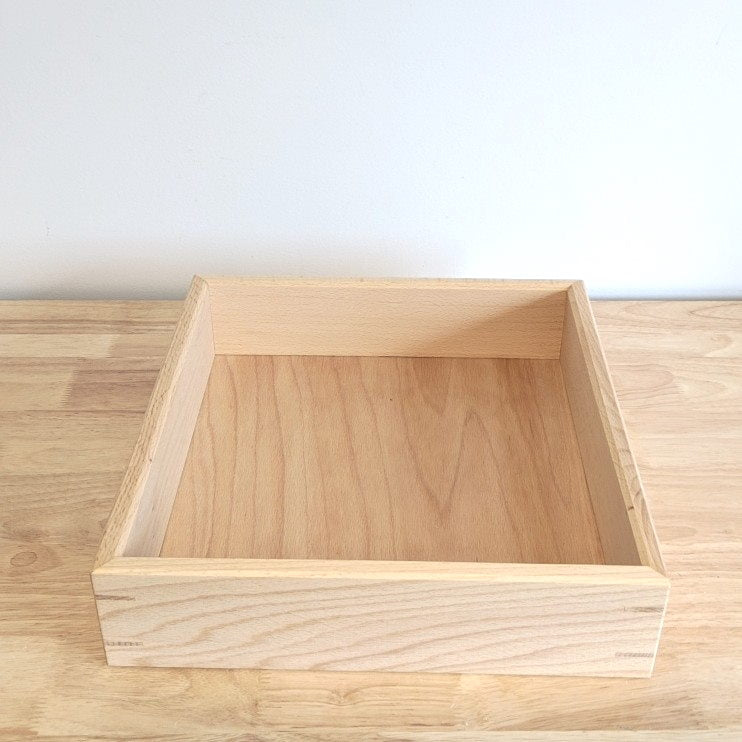 Bauspiel | Wooden Storage Tray to fit grid blocks