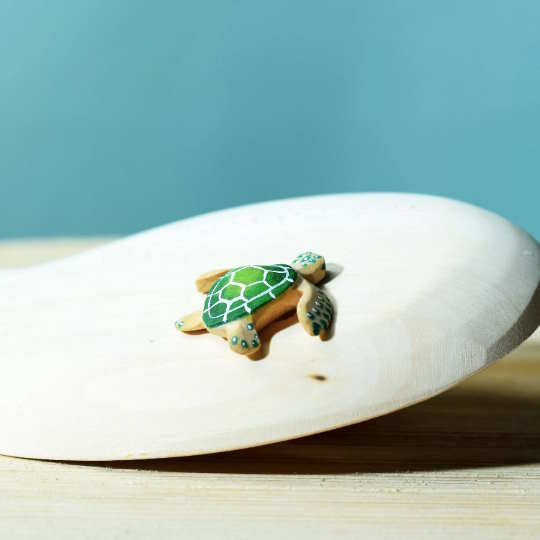 Bumbu Toys | Baby Green Turtle at Milk Tooth