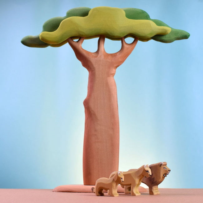Bumbu Toys | Baobab Tree Tall wooden toy at Milk Tooth