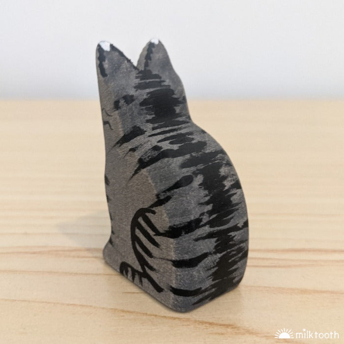 Bumbu Toys | Cat wooden toy at Milk Tooth
