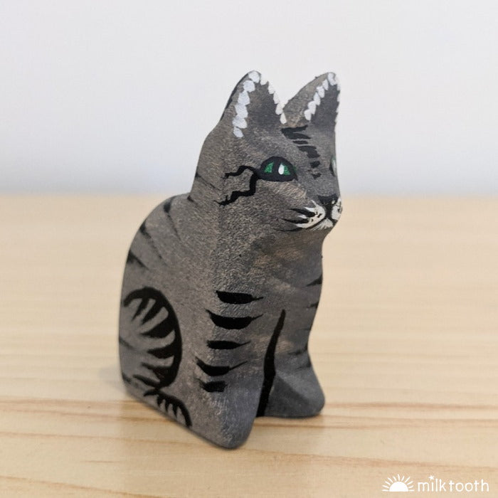 Bumbu Toys | Cat wooden toy at Milk Tooth
