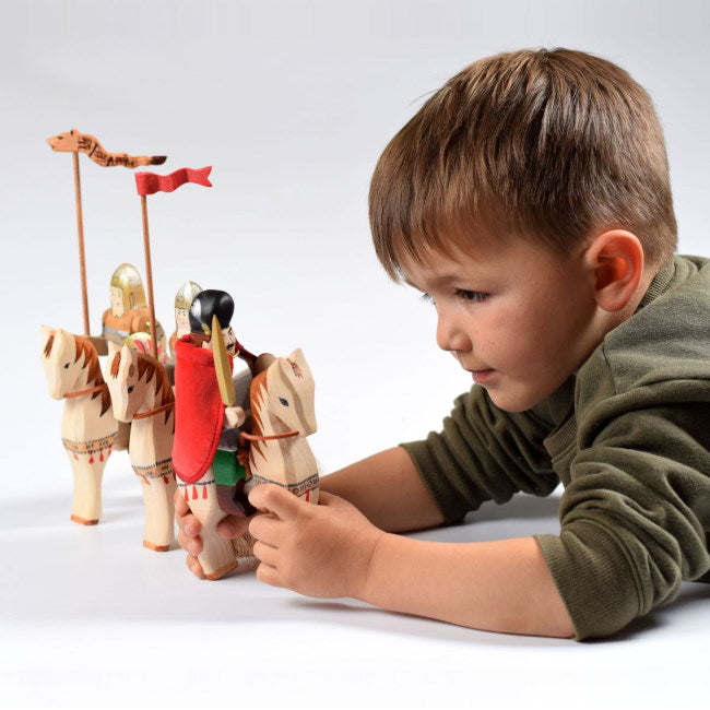 Bumbu Toys | Dacian Knight Spear &amp; Shield at Milk Tooth