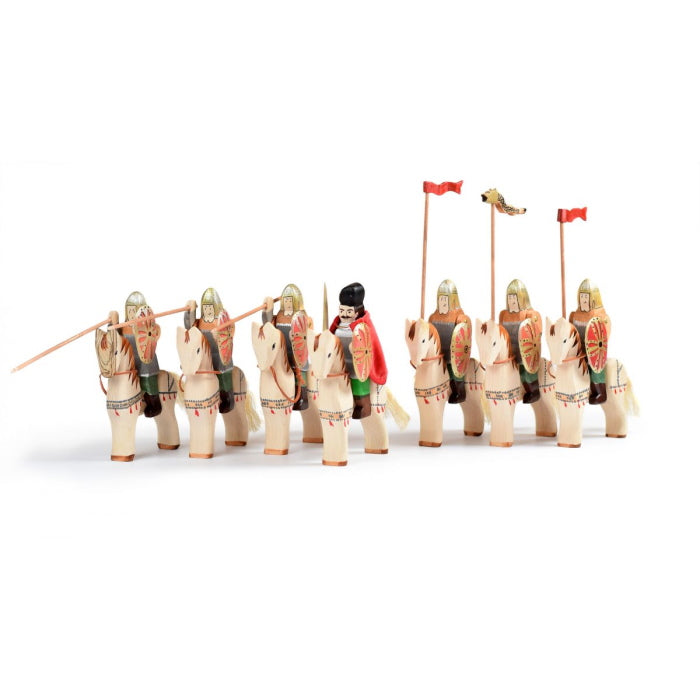 Bumbu Toys | Dacian Knight Spear &amp; Shield at Milk Tooth