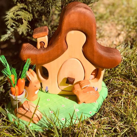 Bumbu Toys | Rabbit Sitting at Milk Tooth