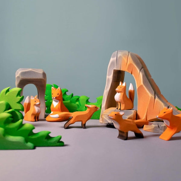 Bumbu Toys | Fox Sitting at Milk Tooth