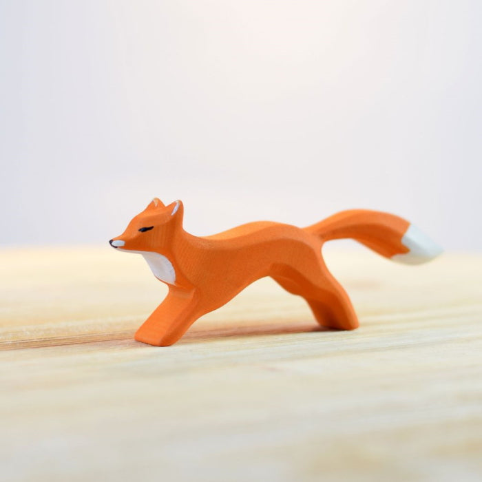Bumbu Toys | Fox Running wooden toy at Milk Tooth