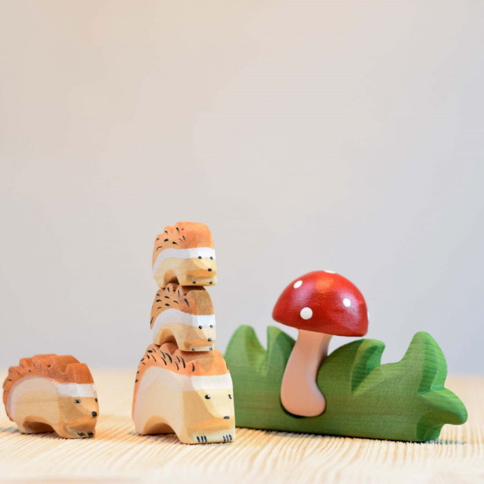 Bumbu Toys | Mushroom in Grass at Milk Tooth