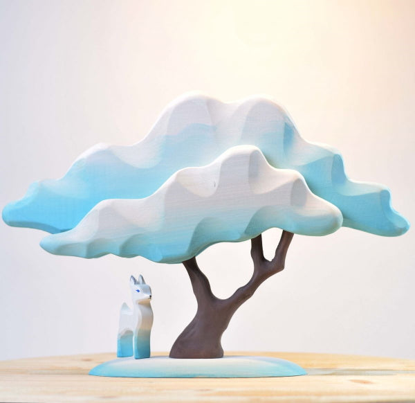 Bumbu Toys | Fawn Standing in White &amp; Blue at Milk Tooth