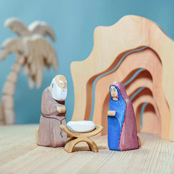 Bumbu Toys | Jesus, Mary & Joseph at Milk Tooth