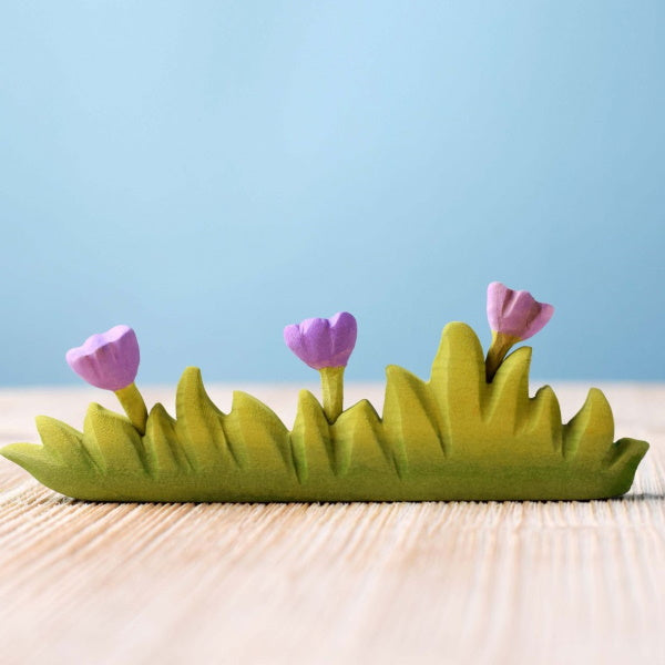 Bumbu Toys | Large Grass with Purple Flowers at Milk Tooth