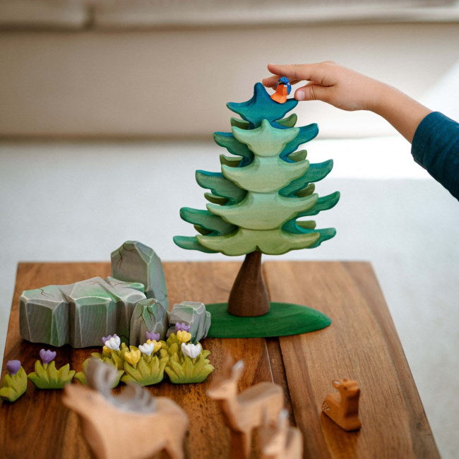 Bumbu Toys | Large Green Spruce Tree at Milk Tooth