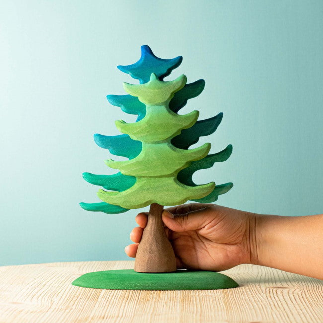 Bumbu Toys | Large Green Spruce Tree at Milk Tooth