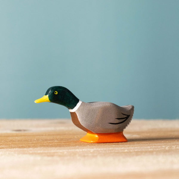 Bumbu Toys | Mallard Duck Peering at Milk Tooth