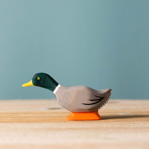Bumbu Toys | Mallard Duck Peering at Milk Tooth