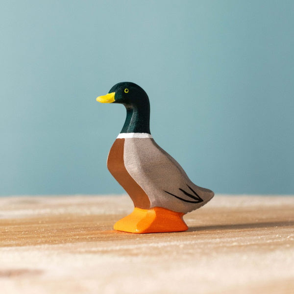 Bumbu Toys | Mallard Duck Tall at Milk Tooth
