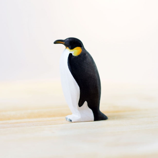 Bumbu Toys | Penguin Female wooden toy at Milk Tooth